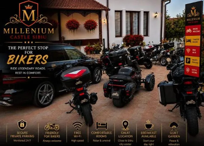 Pensiunea Millenium Sibiu With Parking - Motorcycle Friendly Travel Routes
